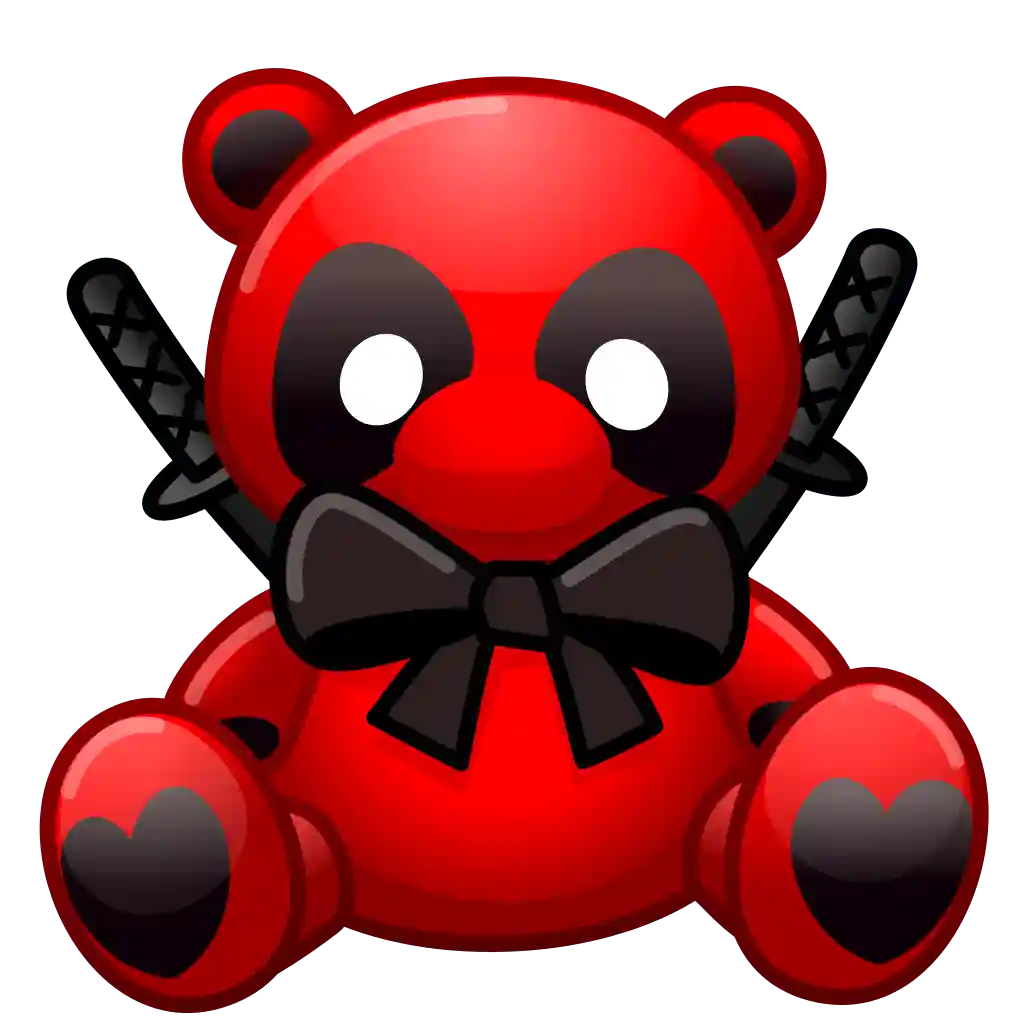 Toy Bear Deadpool