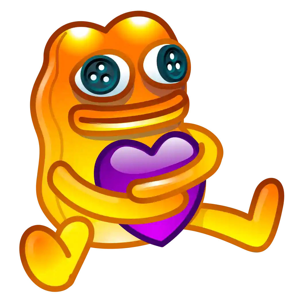 Plush Pepe Gummy Frog