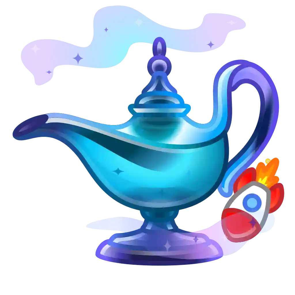Genie Lamp Space Travel